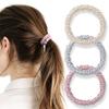 Silk Hair Ties 3-piece Set 100 Natural 6A Grade Friction Reduction Static Electricity Prevention Gentle On No Marks High Elasticity Scrunchie Stylish