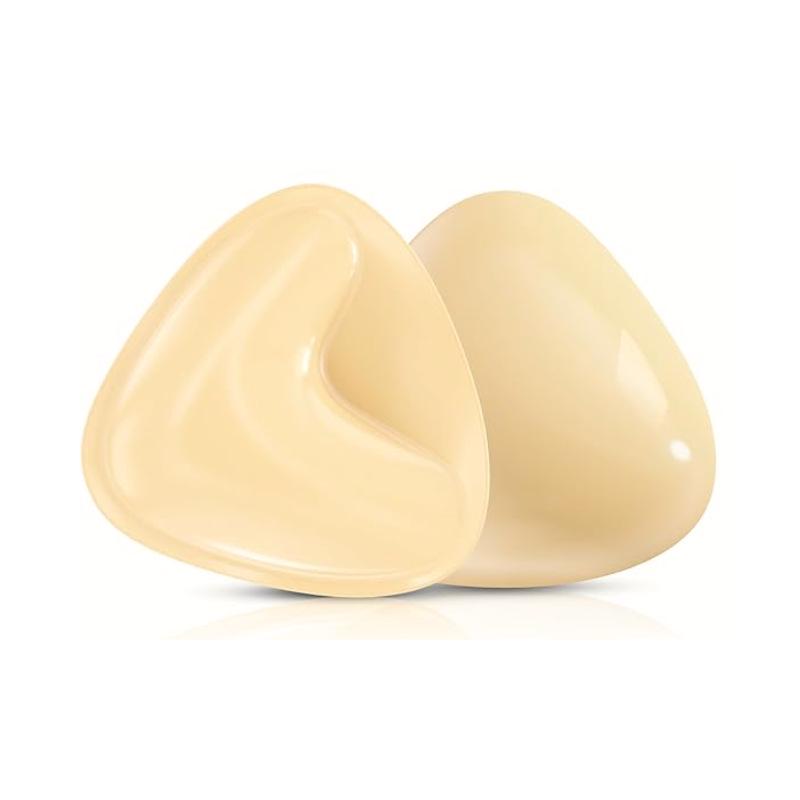 

Двосторонні силіконові накладки на соски та пуш-ап вкладиші для бюстгальтера для купальників з глибоким V-подібним вирізом Size A