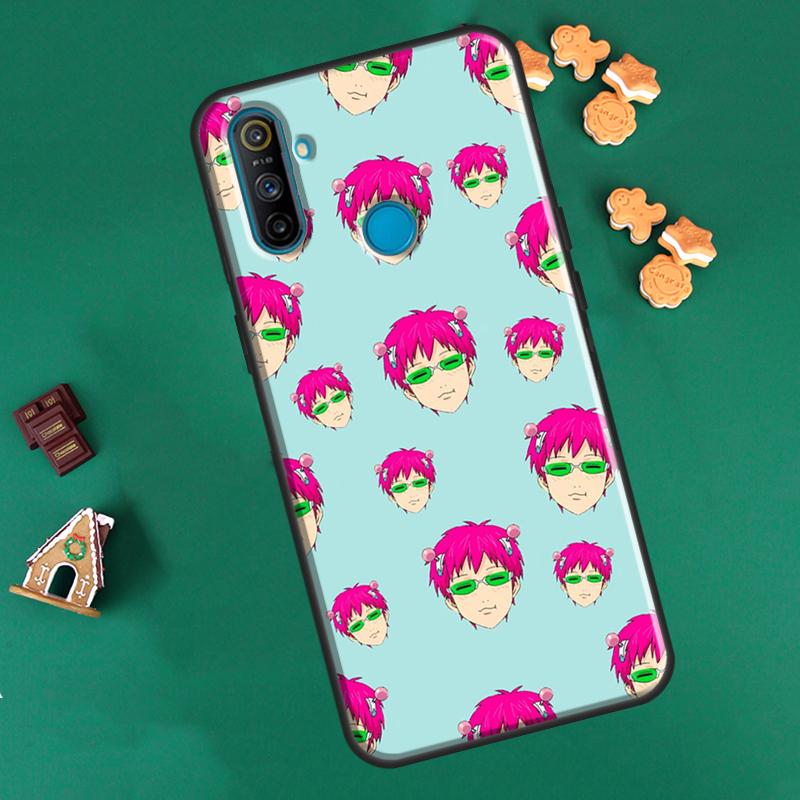 

Чехол аниме The Disastroous Life Of Saiki K для OnePlus 10 Pro 9 Pro 8T 9R Nord2 Чехол для Realme 8i 9i 8 Pro C21 GT Neo 2 Master OnePlus 10Pro
