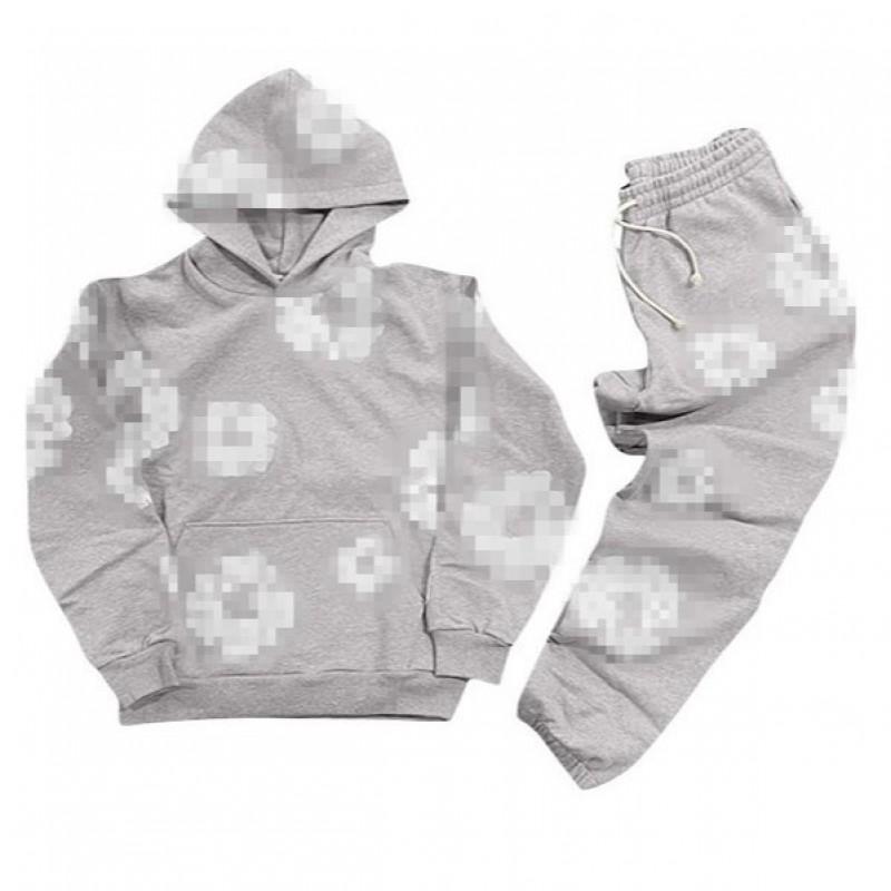 Mens Streetwear Hoodie Cotton Blend Sweatshirt Couple Casual Hip Hop Pullover