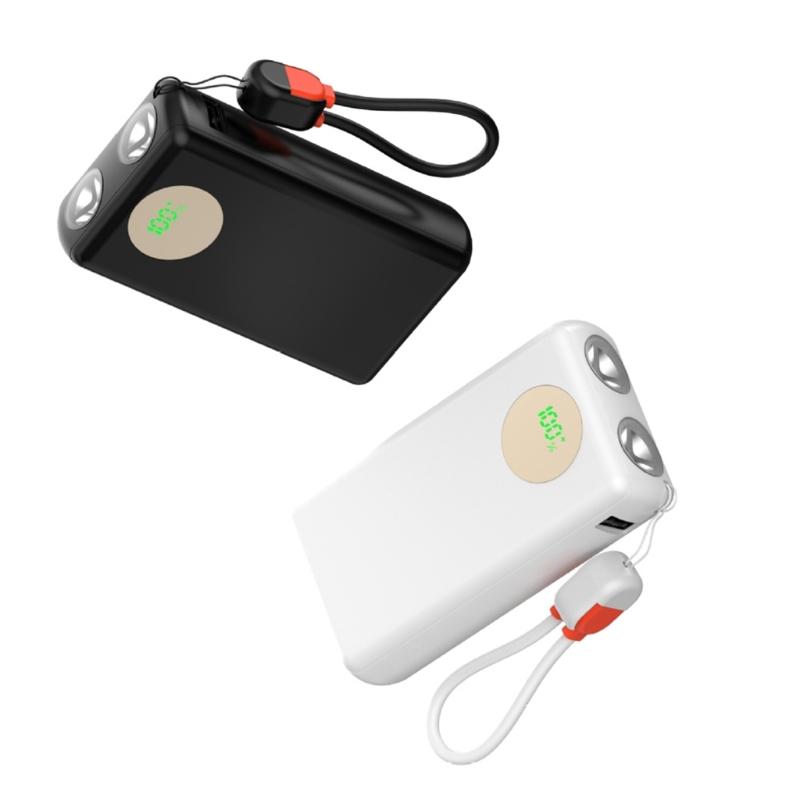 2x21700 Battery Power Banks Case Shell DIY Set 22.5W Fast Charging Double LED Display Battery Case Not Require Welding