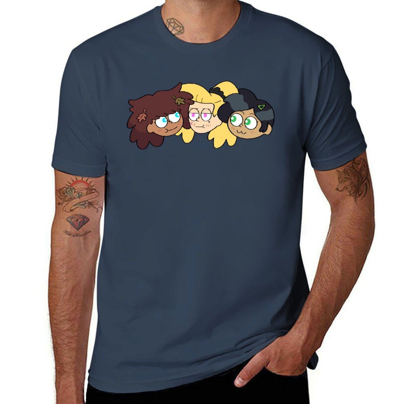 Fluff Sashannarcy Tshirt Casual Loose Fit Short Sleeve Tshirt S