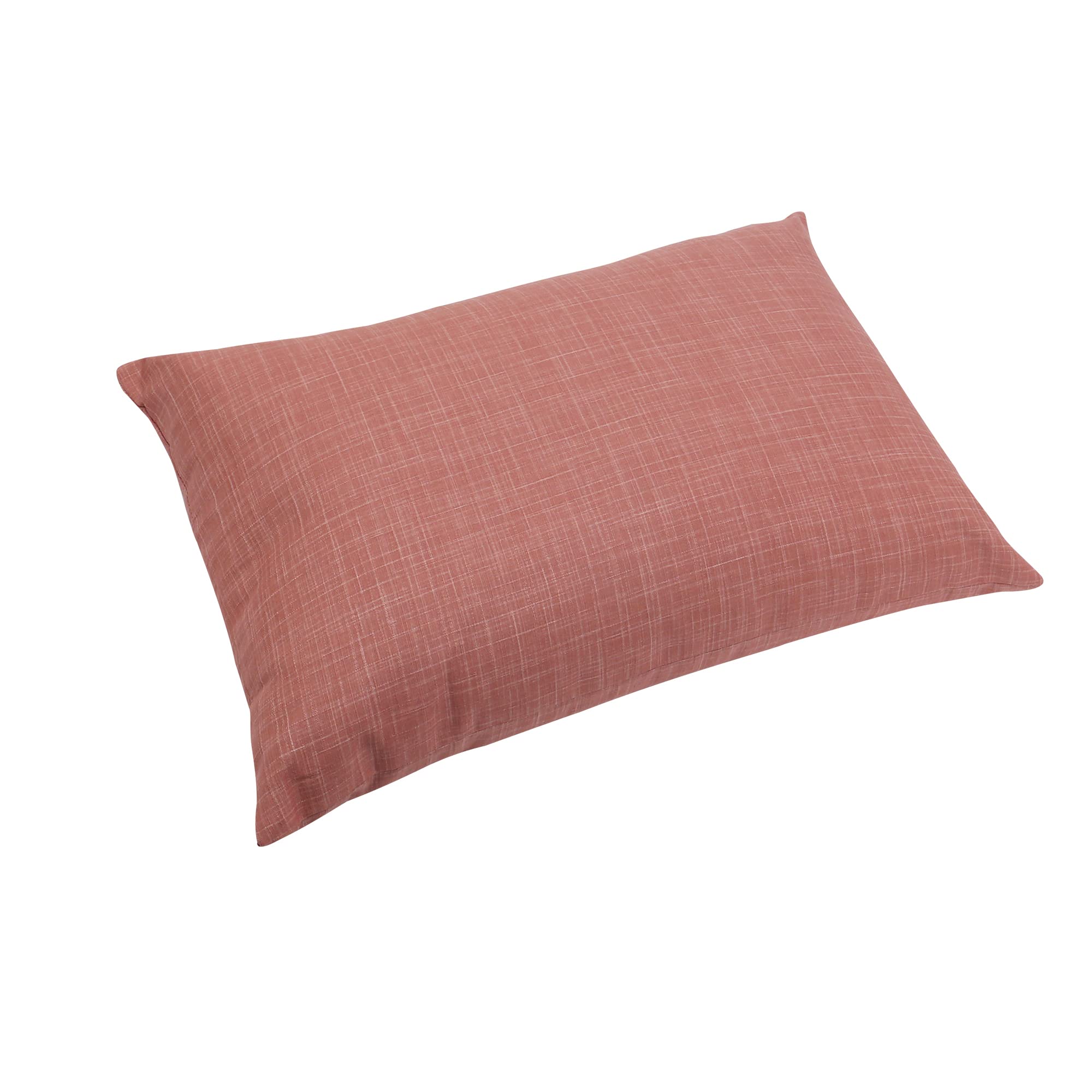 

Nagomin Buckwheat Husk Pillow, Made in Japan, PinkPeach, Adjustable Height, with Cover, Small, 35x50cm (Pink, Small, 35x50cm)