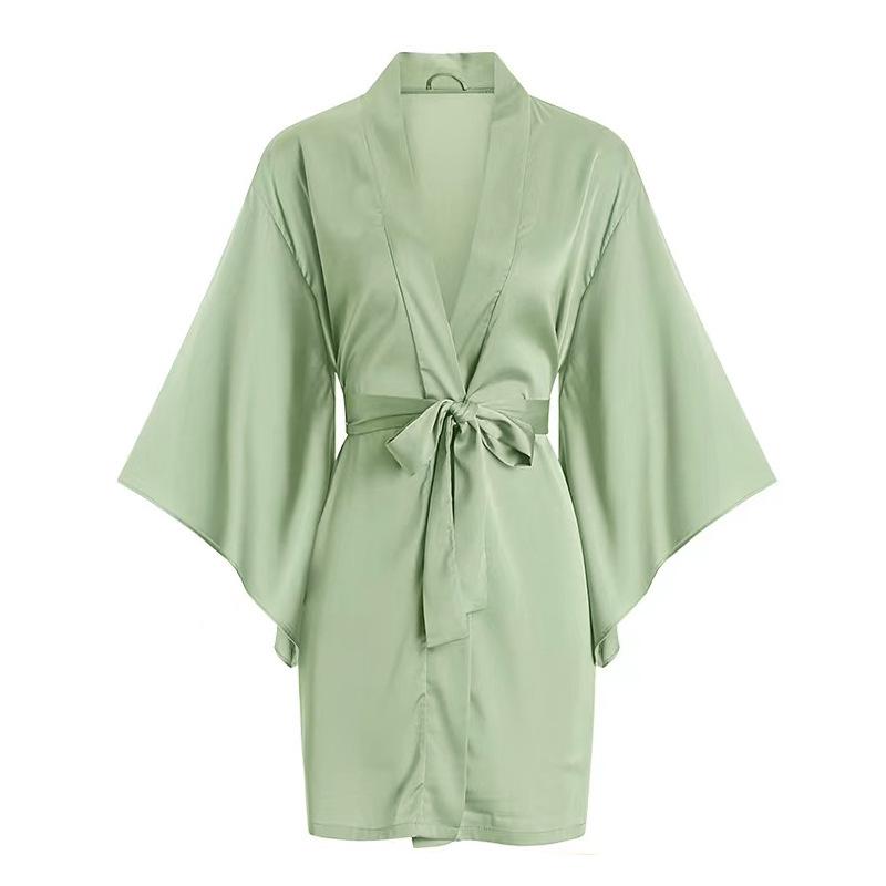 Camisón de Encaje de Seda de Hielo de Alta Gama Verano 2025 para Mujer - Estilo Puro Deseo con Almohadilla en el Pecho, Talla Grande Disponible