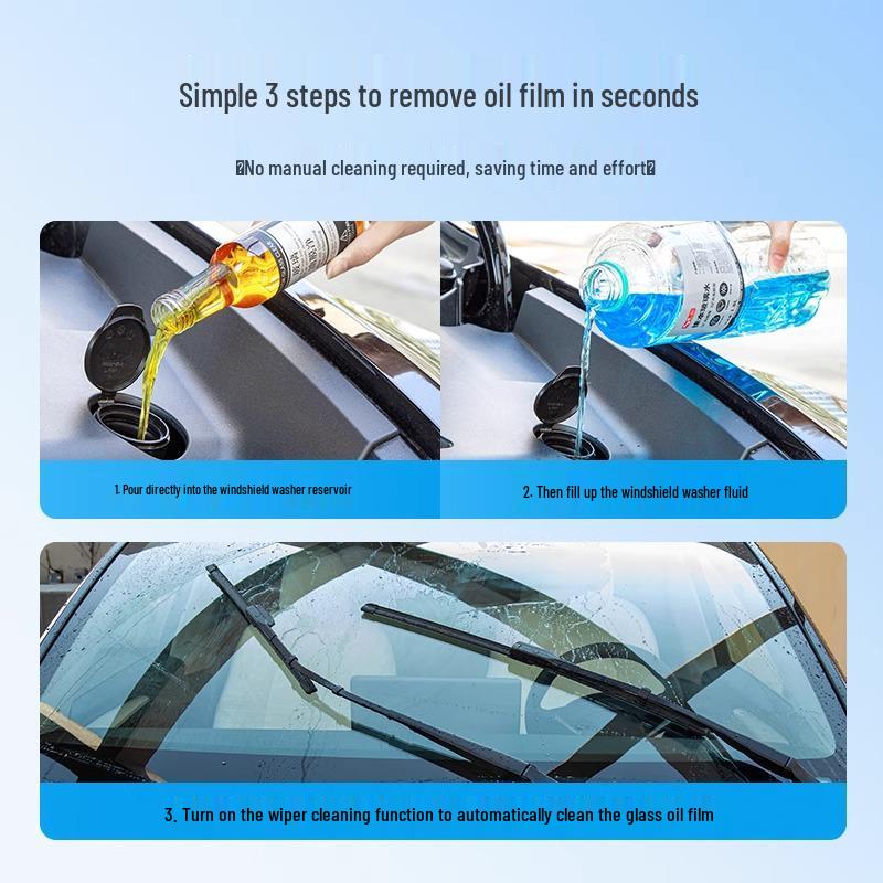 Windshield Oil Film Remover & Rainproof Cleaner