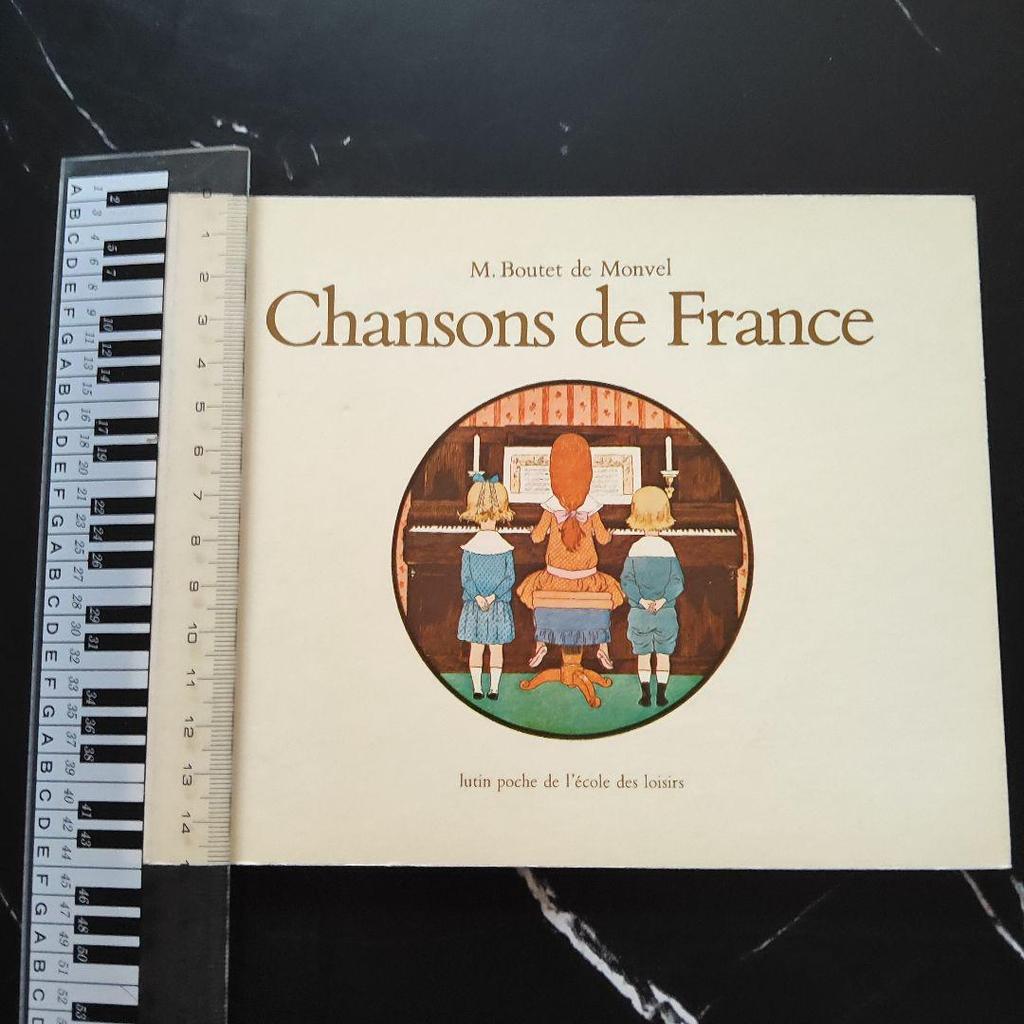 [USED] Reduced price Chansons de France Small music scores France Beautiful music scores