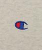 Champion Basic C Logo Regular Fit Zip-Up Hoodie Oatmeal