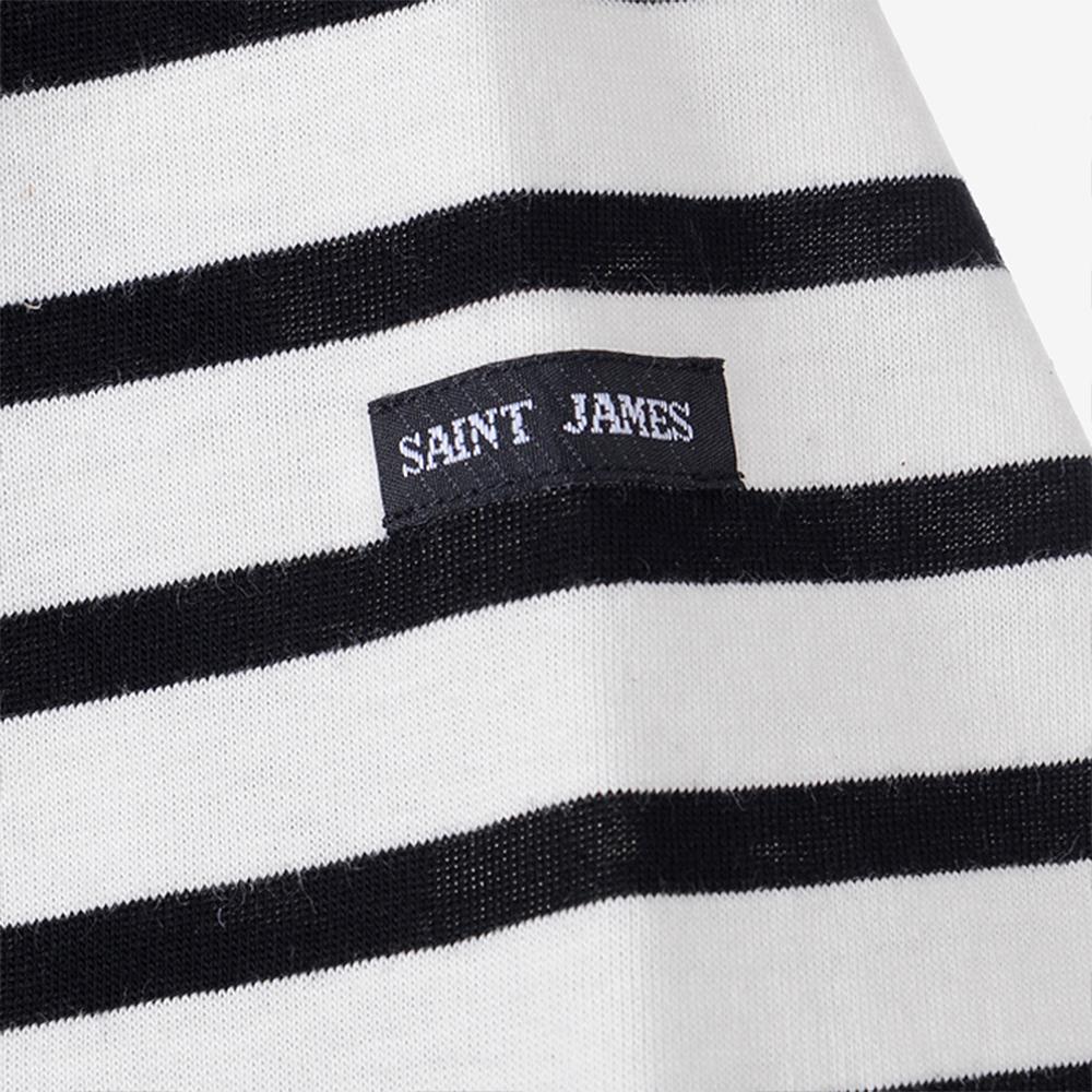 SAINT JAMES Piriac Boat Neck Short Sleeve T-Shirt (0Mm) Asju2517068-0Mm