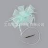 New British retro gift hat mesh bridal headgear hairpin headband women's dinner dress matching accessories