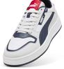 Puma Court Classic Street Unisex Sneakers White/navy/ash Grey