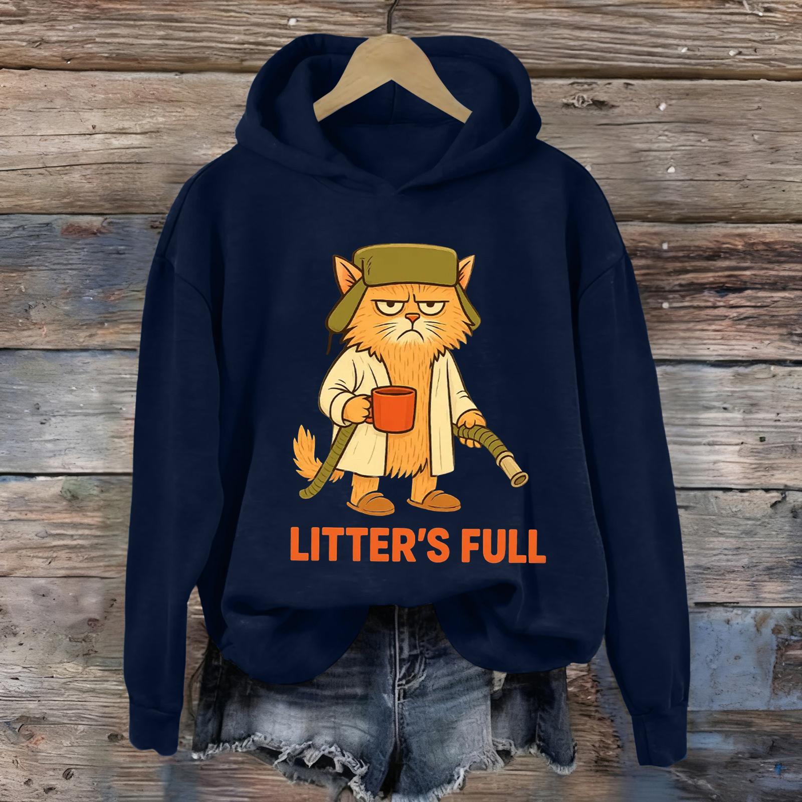 

Женская мода Повседневные универсальные толстовки на каждый день с длинным рукавом и капюшоном M тёмно-синий