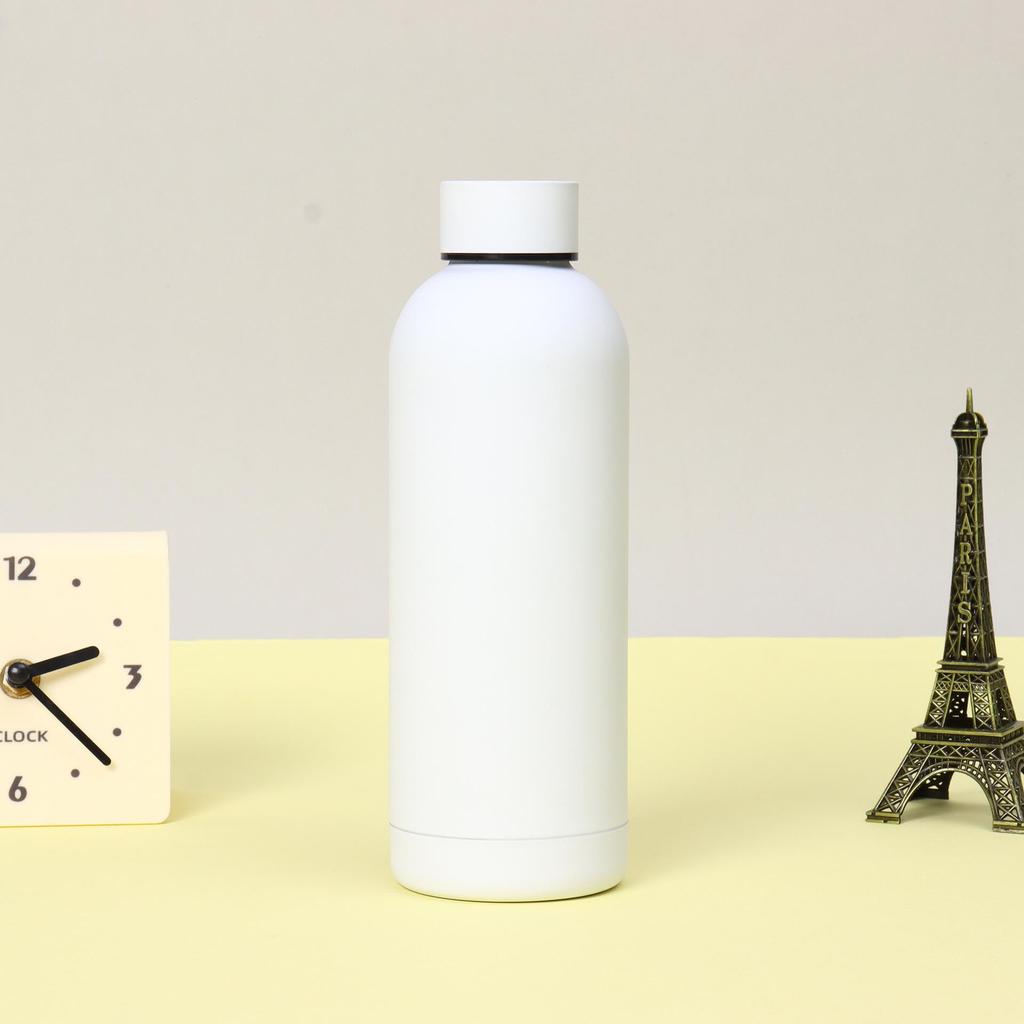 Mattierte Macaron-Farbe 304 Edelstahl Sport-Thermosflasche