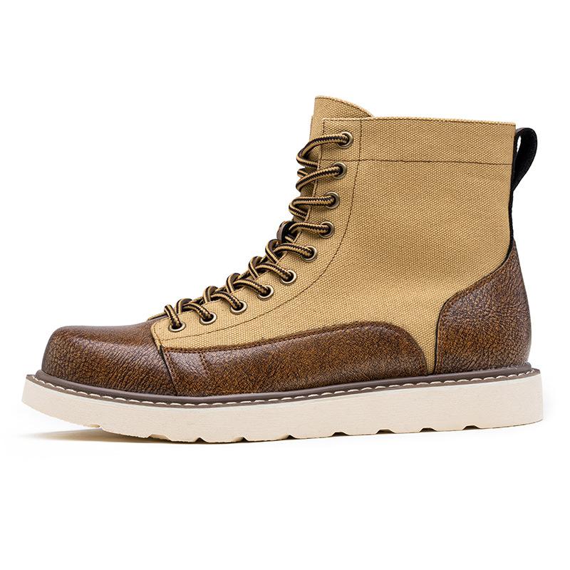 

Мужские классические ботинки челси из натуральной кожи в стиле ретро, модные мужские ботильоны, мужские повседневные короткие ботинки в британском стиле с высоким берцем 12.5