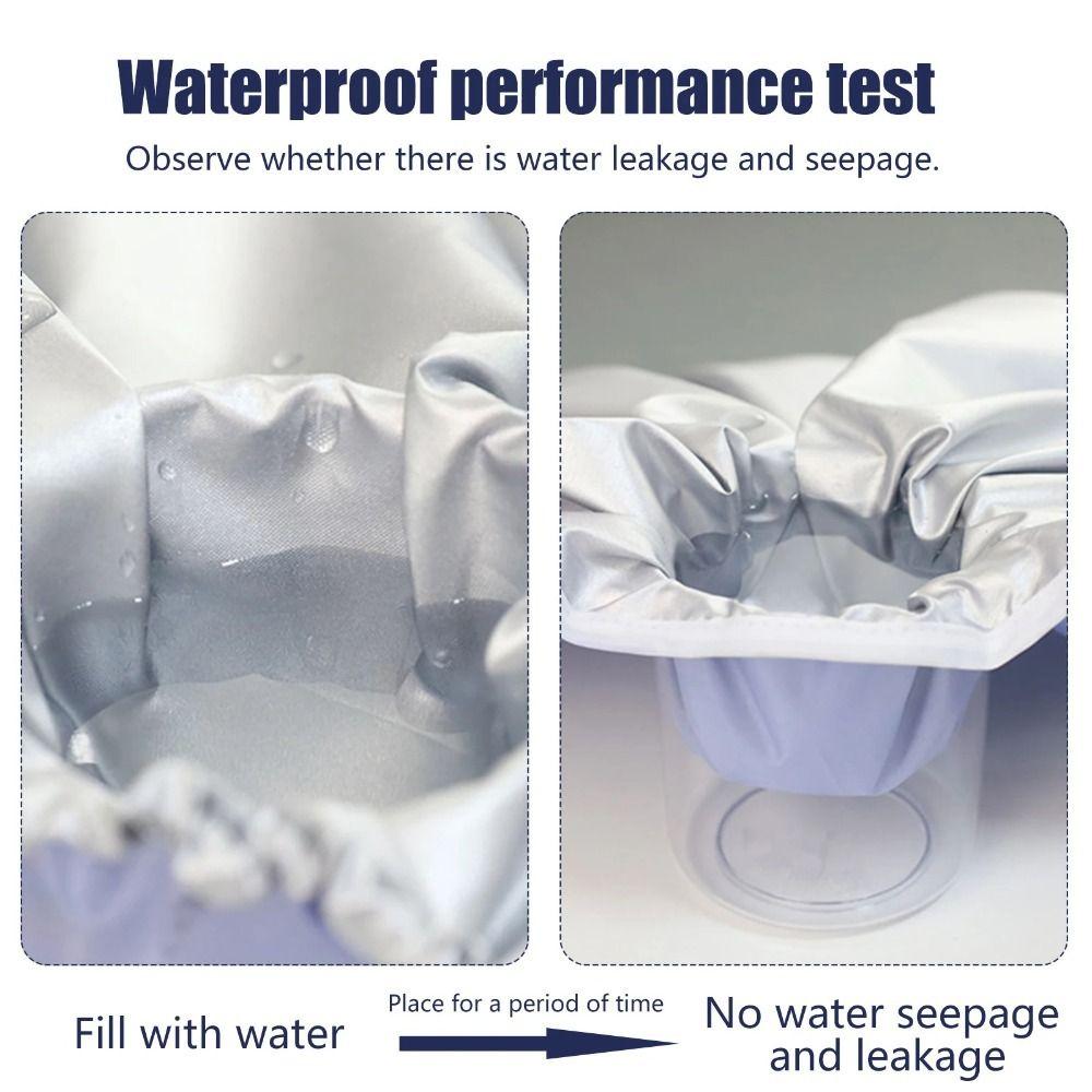 Silver Air Conditioner Cover Multisize Waterproof Dust Cover Air Conditioner Protective  Outdoor