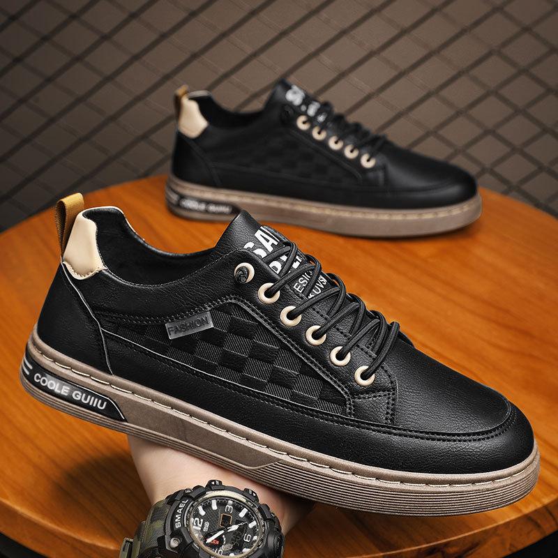 

Comfortable men s summer new versatile breathable sports and leisure white shoes trendy versatile little white men s shoes 44