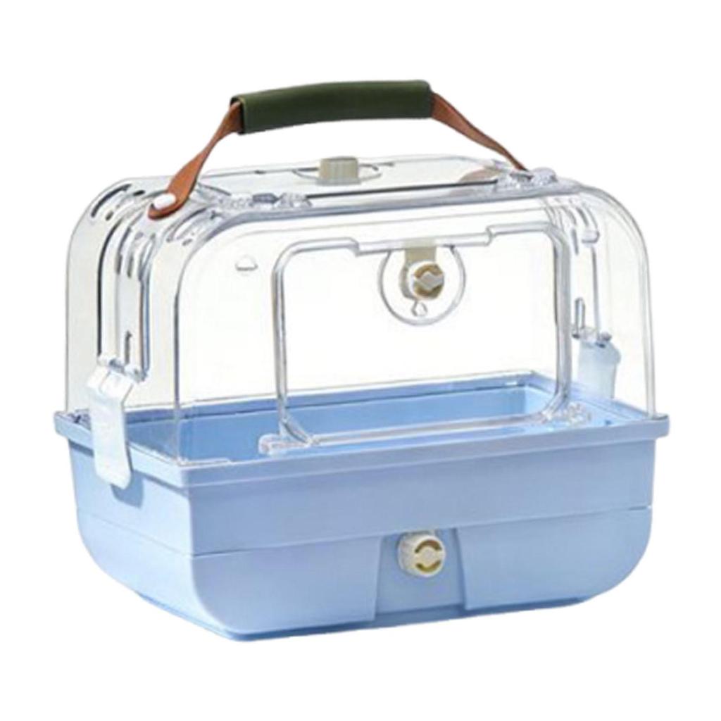 Bird Travel Carrier Pet Supplies, Ventilation, Outdoor Use, with Carry Handle Portable Parrot Cage for Conures, Budgies Finches