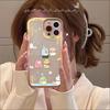 Custodia per telefono Kawaii sumikko gurashi per iPhone 13 14 Pro Max XS XR 12 11 Pro 13 Mini 6 7 8 Plus Copertura posteriore morbida trasparente