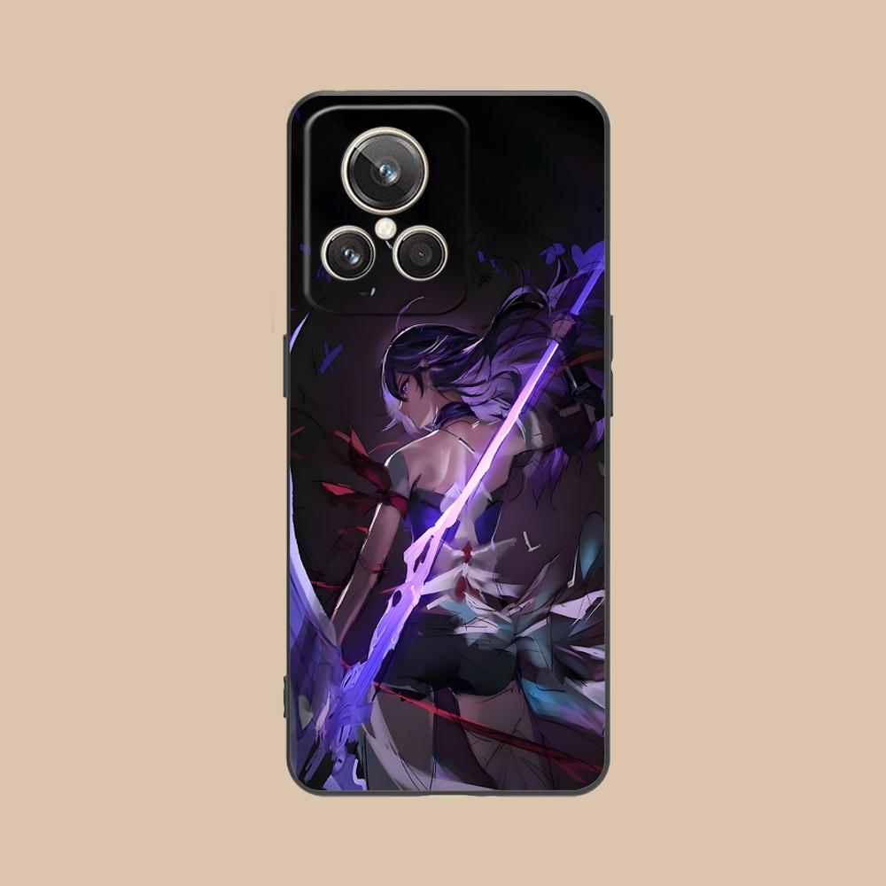 HSR Acheron Matte TPU Mobile Phone Case for Realme GT 8 Neo Pro C75 73 71 C67 65 C55 53 C35 31 C20 15 Colorful Cover