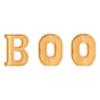 Festive Snack Container 3Pcs Halloween BOO Letters Fruit Tray, Large Fillable Candy Server, Snacks Seasonal Gift Ideas Cookies Platter, Spooky