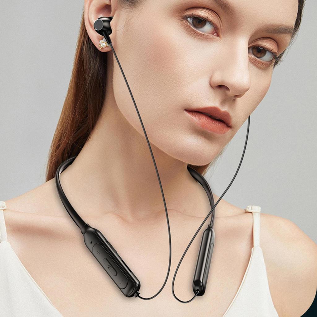 5.1 Headphones Stereo in-Ear Sports Neckband Microphone Support