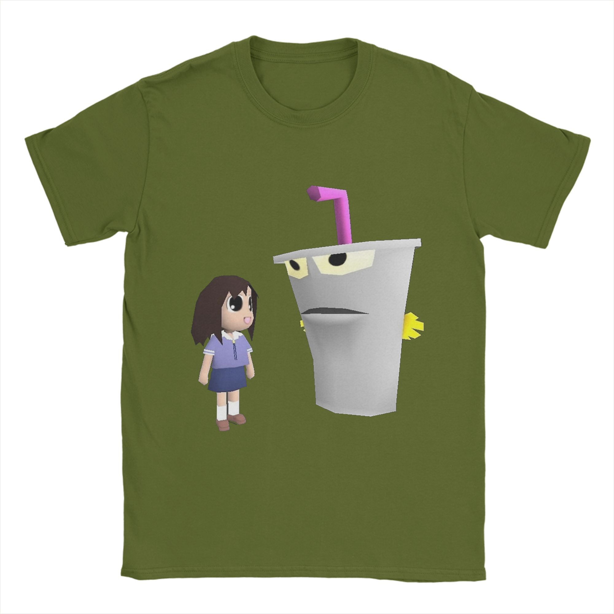 

Ayumu Osaka Azumanga Daioh T Shirt Summer Cotton T-Shirts For Mens Leisure Pattern Tshirt Short Sleeve Streetwear Tees 4XL