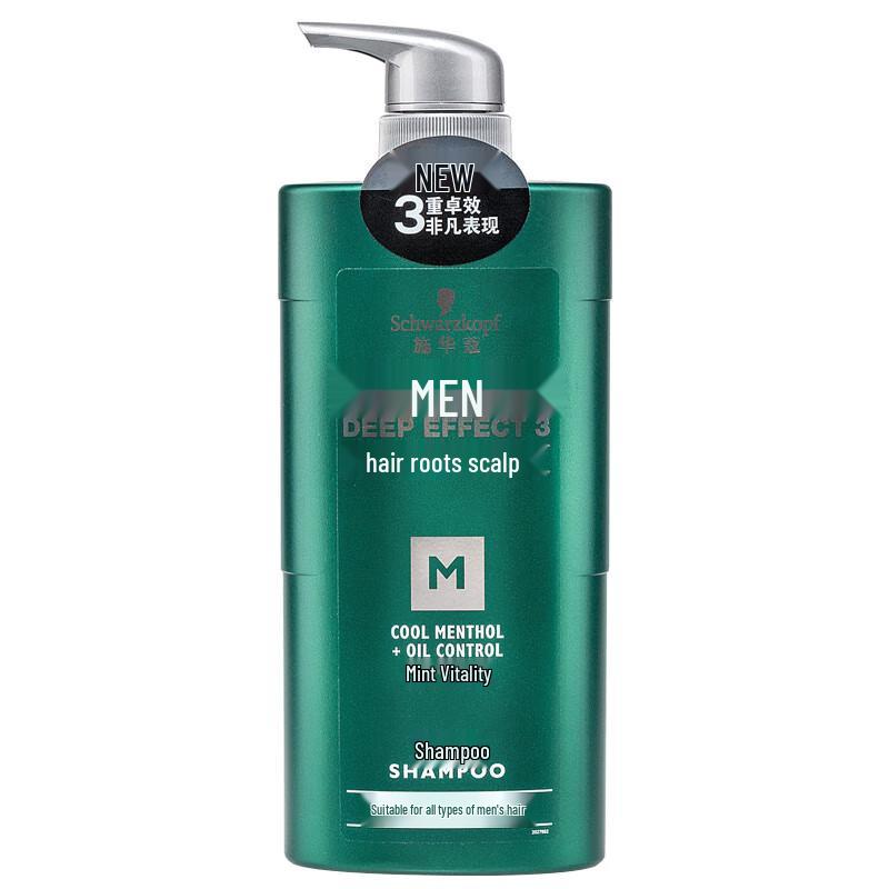 

Schwarzkopf Men s Mint Vitality Shampoo