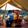 1PC Mortal Kombat Outdoor Blanket Lightweight Flannel, Soft & Warm, All-Season, Outdoor, Camping, Living Room, Office,  L1106085