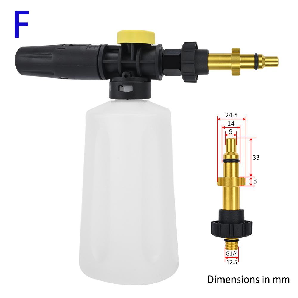 Pressure Washer 750ML Snow Foam Generator Lance Foam Cannon For AR Nilfisk Karcher Lavor STIHL Huter Interskol Elitech Bosh