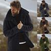 Men's Winter Warm Thick Coat Trench With Storm Cuffs And Cozy Lining Inside