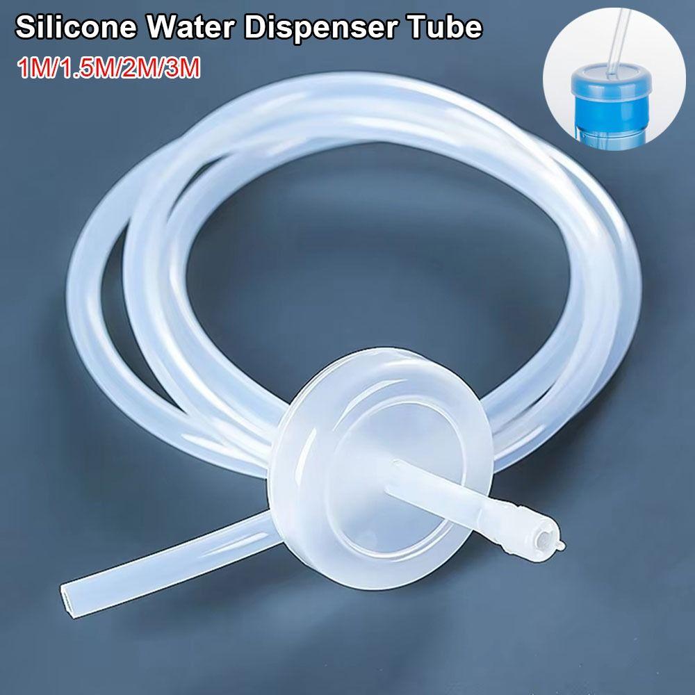 1Sada Průhledná Trubice Dávkovače Vody Univerzální Flexibilní Hadice Silikonová Trubice Zařízení na Čerpání Vody