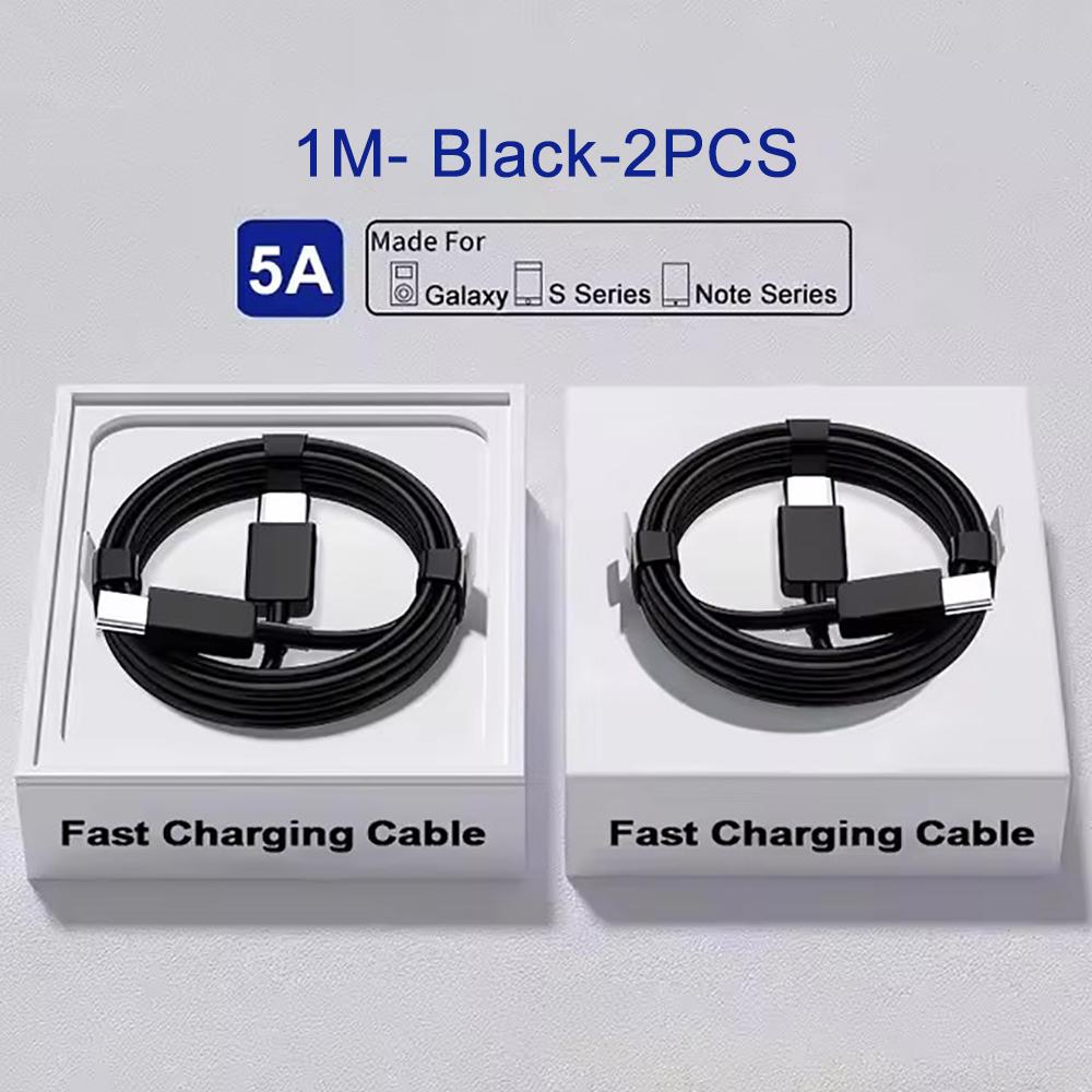 Для Samsung 2 Stuks Pd 45W 5a Usb C Кабель для Samsung Galaxy S22 S23 Ultra Note 10 + 5G — фото 8