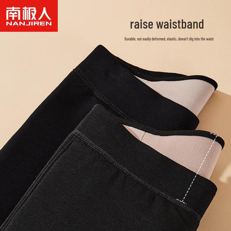 Miling Women's Thick Wool Thermal Pants with Knee & Waist Support