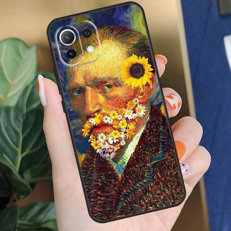

Paintings Starry Night Van Gogh Case For Xiaomi 15T 14T 13T Pro 14 15 Ultra 17 Pro Max POCO X7 F8 Pro X5 X6 F5 F6 F7 Coque POCO X7 Pro