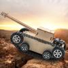 Educational Toy Tank Model Technology Experimental Science Wooden Steam DIY Assemble Puzzle Teaching Aids G20