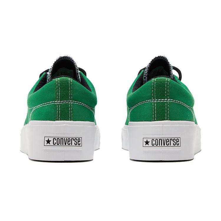 Converse Skidgrip Comfortable Versatile Low Top Canvas Shoes Unisex sneaker Dark-Green 170086C