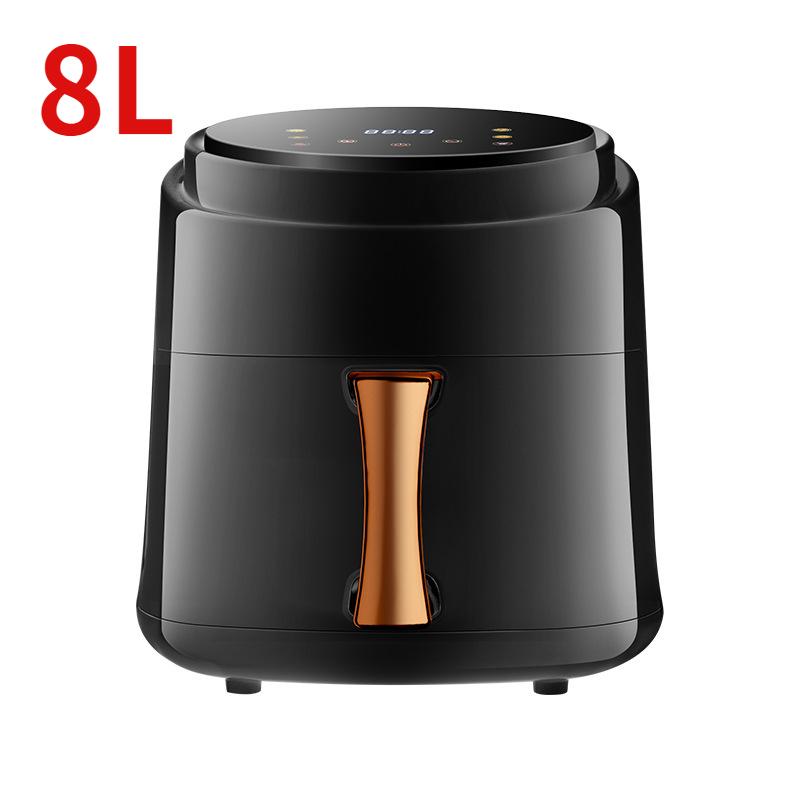 

8LВоздушная фритюрница большой емкости, пицца, жареное куриное яйцо, пирог без масла, глубокая сковорода