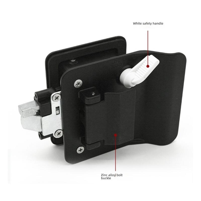 Waterproof Entry Door Lock Campers Marine Lock Aluminum Construction Double Side Access For Campers Trailers