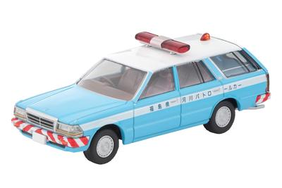 TOMYTEC Tomica Limited Vintage Neo Nissan Gloria Furgone Auto Pattuglia Fluviale Prodotto Finito LV-N332a
