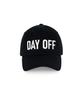 VESTIRYA Witty Lettering Ball Cap Black