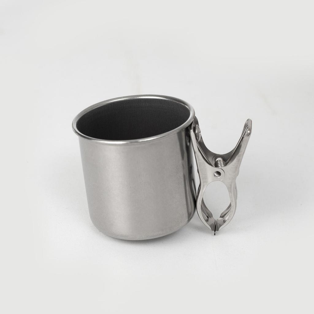 Stainless Steel Birdcage Food and Water Bowl for Cockatiels and Budgies