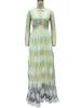 Summer 2025 European & American Women's Sexy Lace Deep V Sleeveless Evening Dress