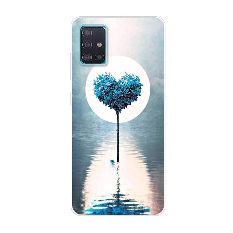 For Coque Samsung Galaxy A71 A51 M31 Case M31S Soft Silicone Back Case for Samsung A71 M31S Cover A 51 Shockproof Case M31 Cover