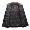Fashionable Wool Collar Men's Cotton Jacket Winter Jacket Thickened Short Warm Cotton Jacket Lapel Cotton Jacket Casual