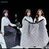 Scooter Leg Warmer Cover - Quilted Windproof Skirt For Motorcycle Electric Bike Winter Warmth  Protection
