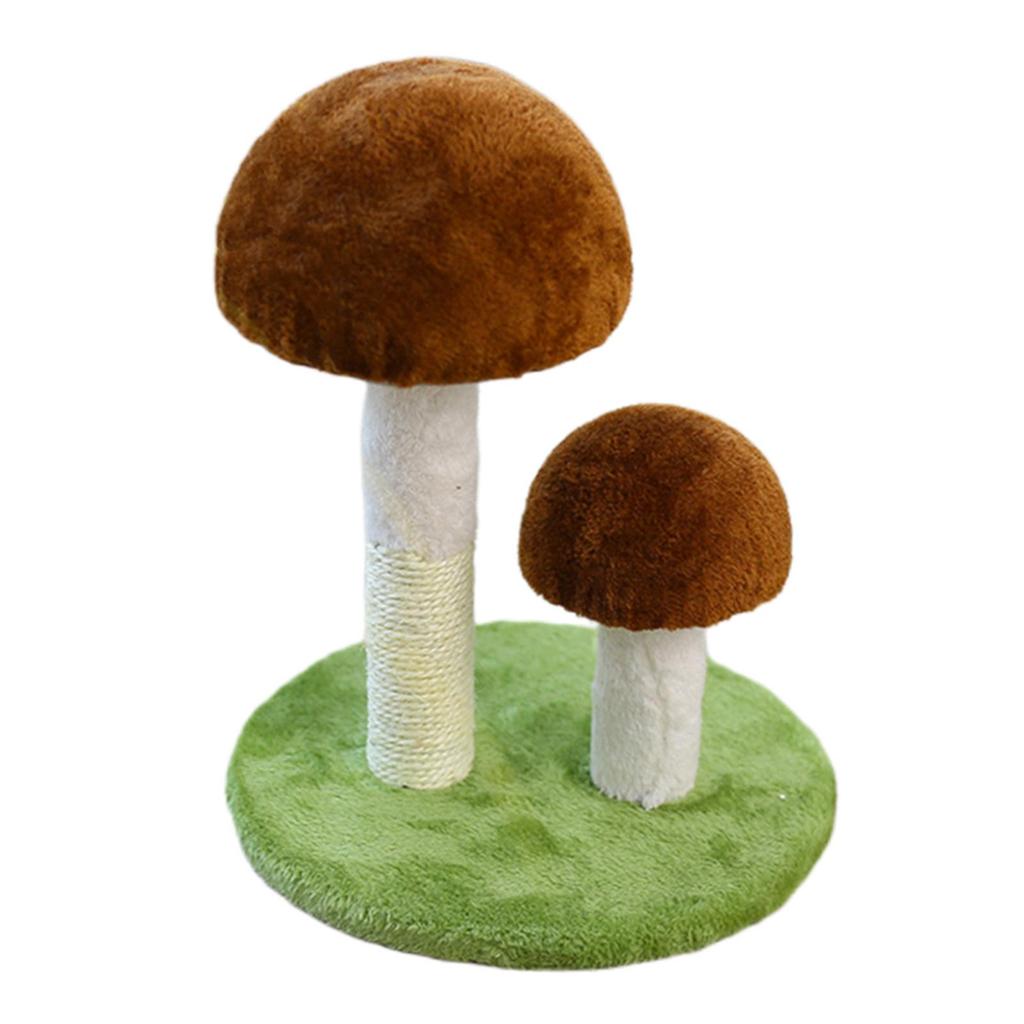 Mushroom post for scratching Sisal Cat Scratcher Domestic Cats Toy Gifts