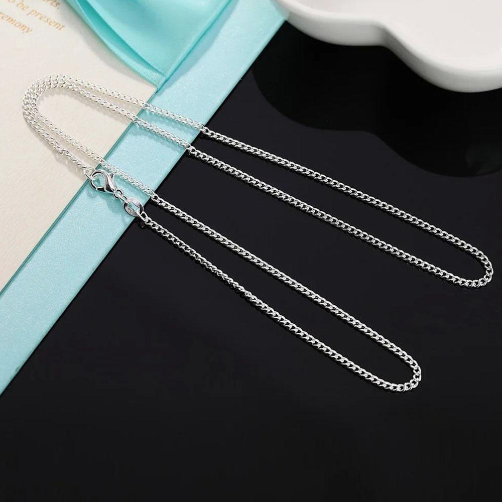 Copper 2MM 40-75cm Side Chain Necklace Men Women Charm Wedding Party Gift Jewelry Christmas Accessories