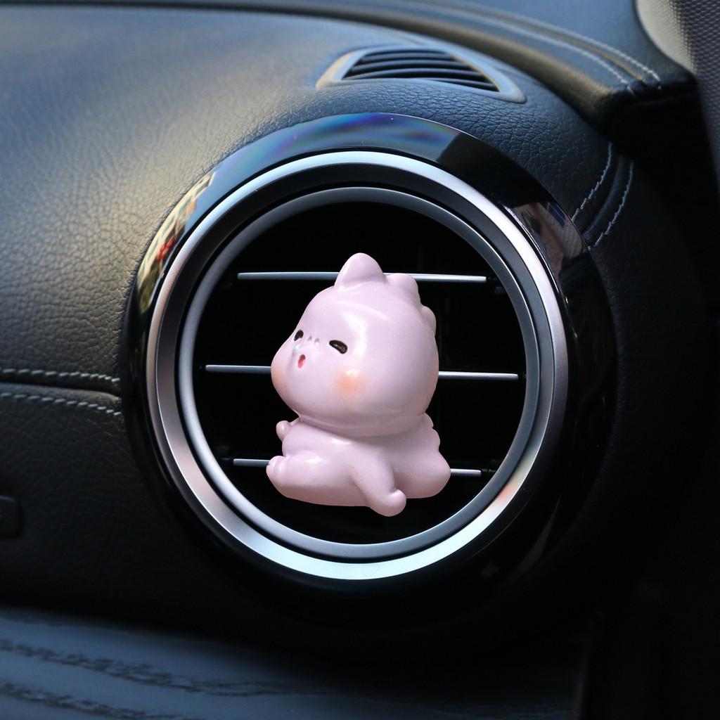 

King Mini Kong Dinosaur Car Air Vent Perfume Clip Creative Freshener Decoration StyleE