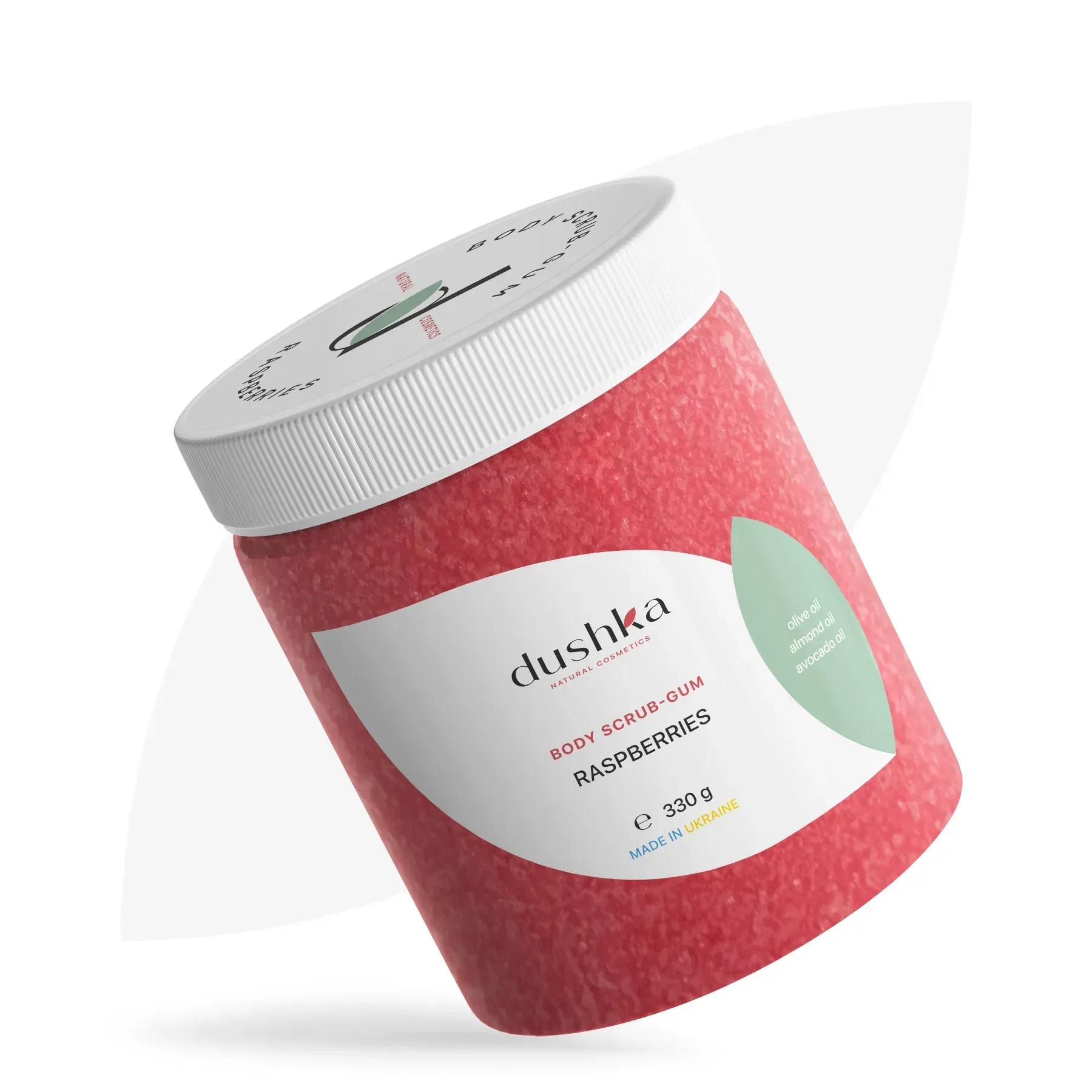 

Body Scrub-Gum Raspberry Dushka 330 g