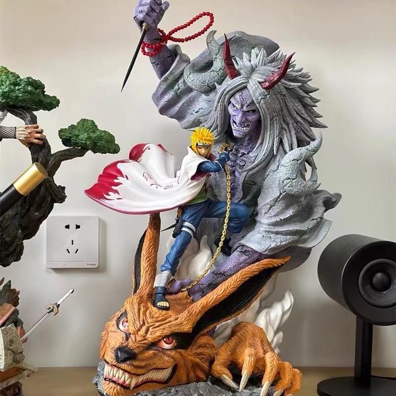 Anime Naruto Namikaze Action Figure Naruto Statue Pvc Collectible Model Doll Toys Gift