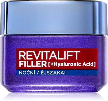 

L Oréal Paris Revitalift Filler Антивозрастной реструктурирующий ночной крем TU прозрачный